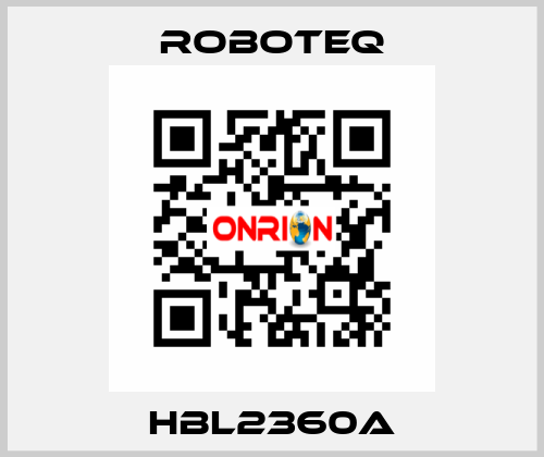 HBL2360A Roboteq