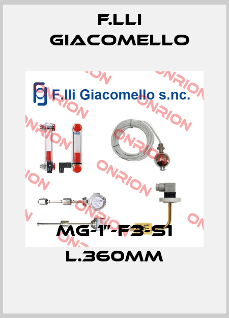 MG-1”-F3-S1 L.360mm F.lli Giacomello