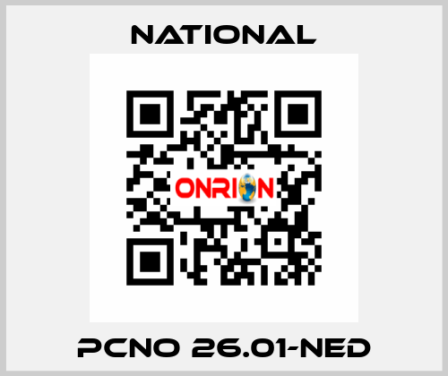 PCNO 26.01-NED National