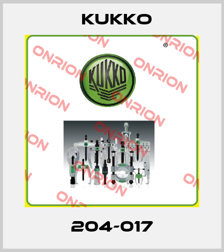 204-017 KUKKO