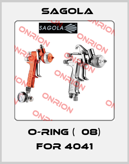 O-RING (№08) For 4041 Sagola