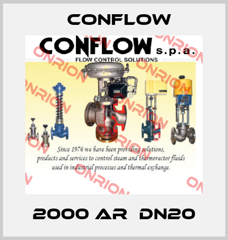 2000 AR  DN20 CONFLOW