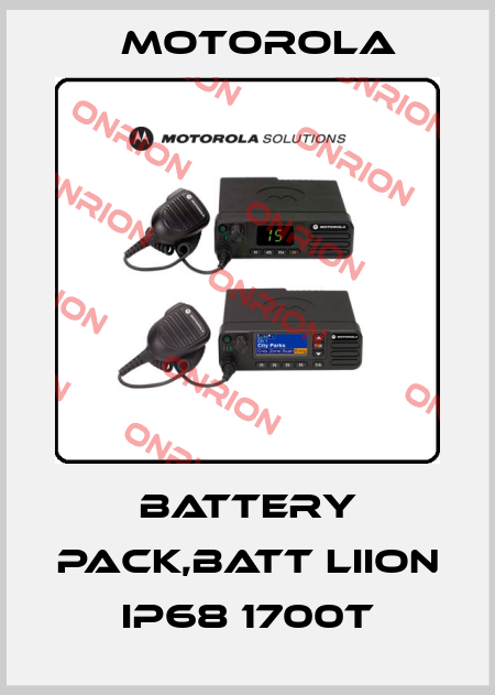 BATTERY PACK,BATT LIION IP68 1700T Motorola
