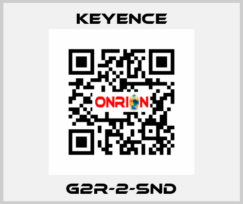 G2R-2-SND Keyence