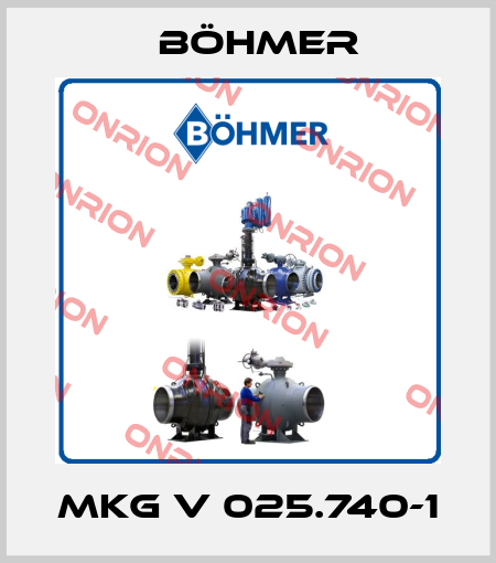 MKG V 025.740-1 Böhmer