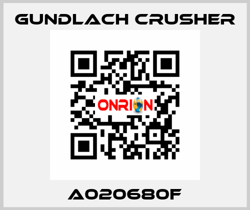 A020680F Gundlach Crusher