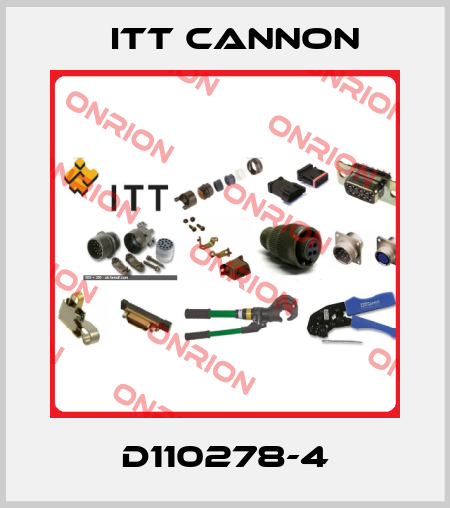 D110278-4 Itt Cannon
