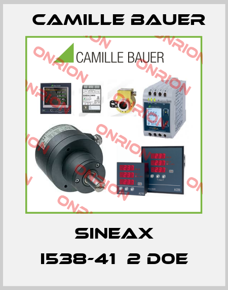 SINEAX I538-41В2 D0E Camille Bauer