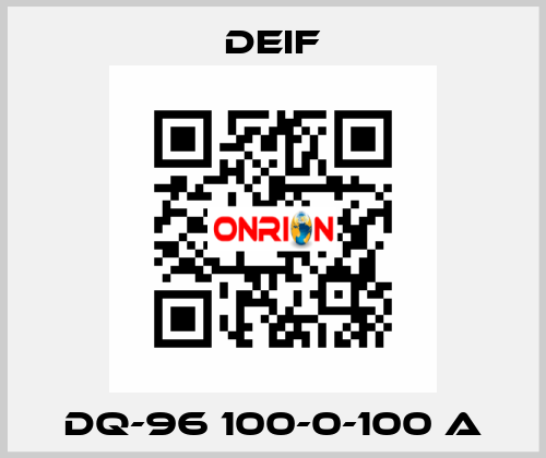 DQ-96 100-0-100 A Deif