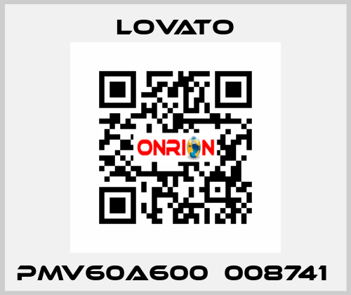 PMV60A600  008741  Lovato