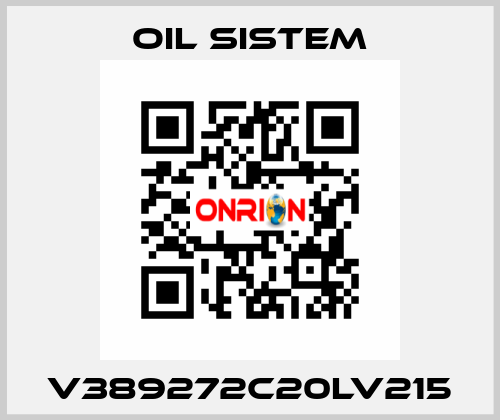 V389272C20LV215 Oil Sistem