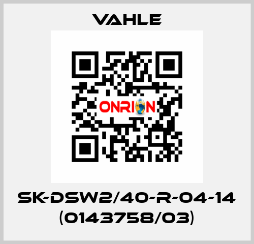 SK-DSW2/40-R-04-14 (0143758/03) Vahle