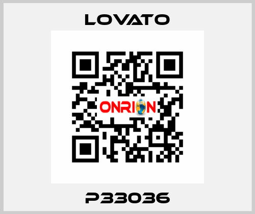 P33036 Lovato