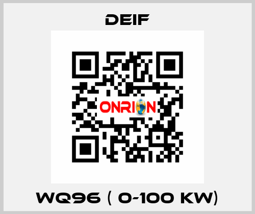 WQ96 ( 0-100 kw) Deif