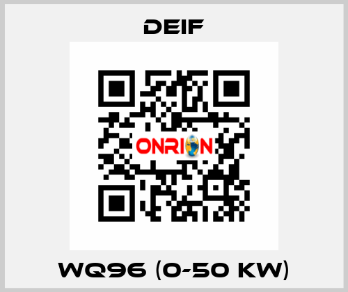 WQ96 (0-50 kW) Deif