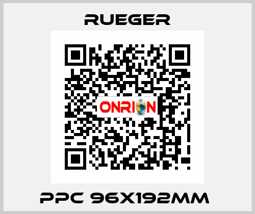 PPC 96X192MM  Rueger