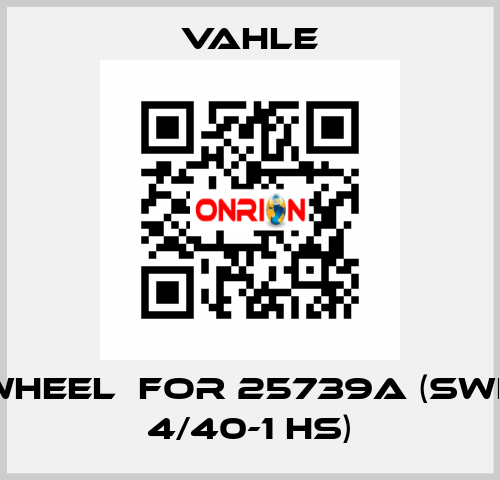 Wheel  for 25739A (SWK 4/40-1 HS) Vahle