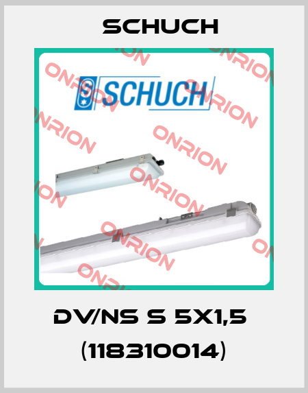 DV/NS S 5x1,5  (118310014) Schuch