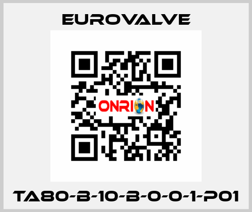 TA80-B-10-B-0-0-1-P01 Eurovalve