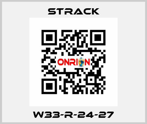 W33-R-24-27 Strack