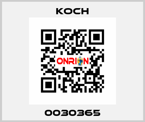 0030365 KOCH