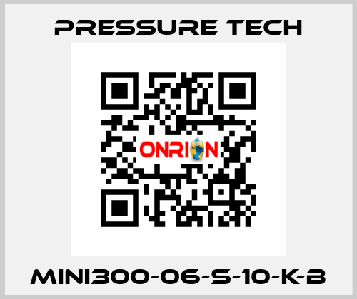 MINI300-06-S-10-K-B Pressure Tech