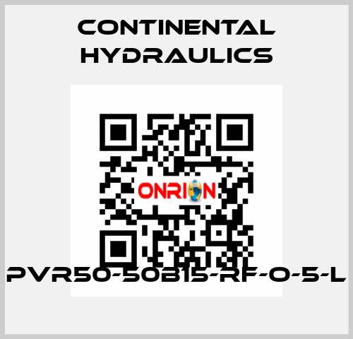 PVR50-50B15-RF-O-5-L Continental Hydraulics