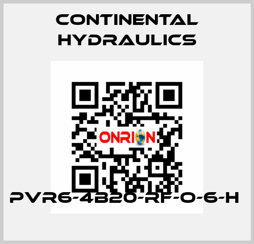PVR6-4B20-RF-O-6-H  Continental Hydraulics