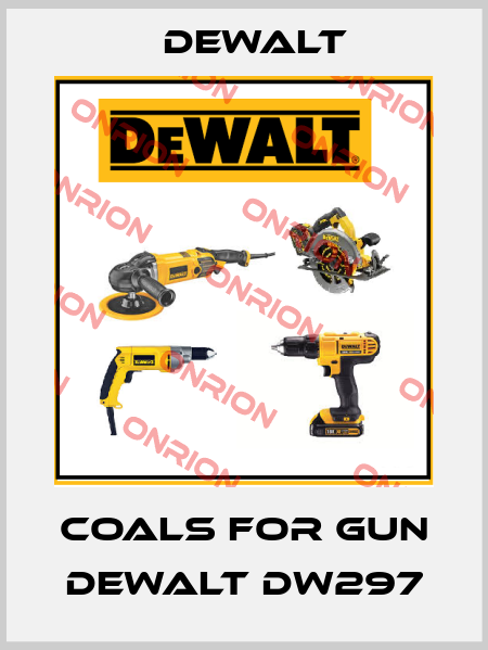 COALS FOR GUN DEWALT DW297 Dewalt
