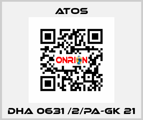 DHA 0631 /2/PA-GK 21 Atos