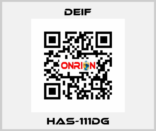 HAS-111DG Deif