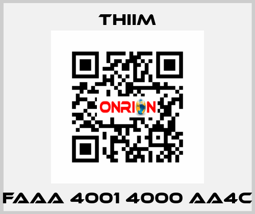 FAAA 4001 4000 AA4C Thiim