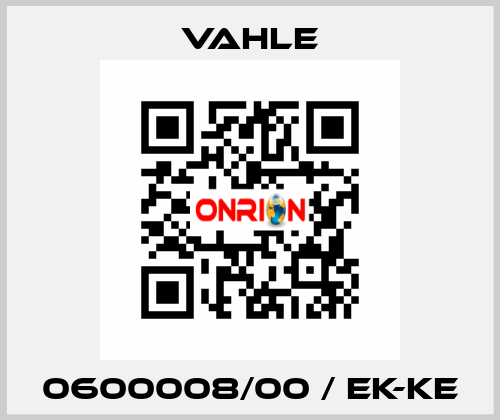 0600008/00 / EK-KE Vahle