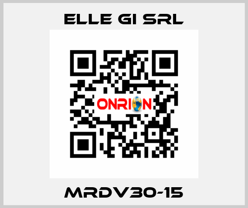 MRDV30-15 ELLE GI SRL