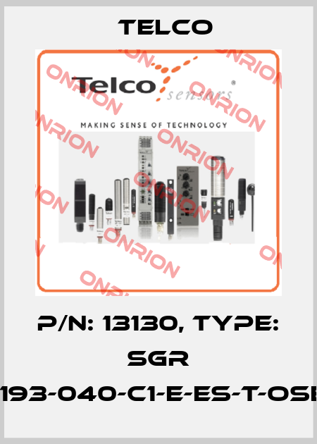 p/n: 13130, Type: SGR 15-193-040-C1-E-ES-T-OSE-5 Telco