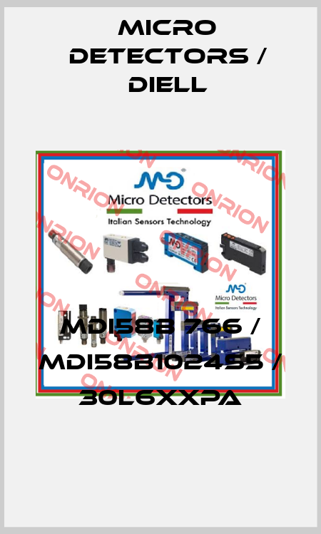MDI58B 766 / MDI58B1024S5 / 30L6XXPA
 Micro Detectors / Diell