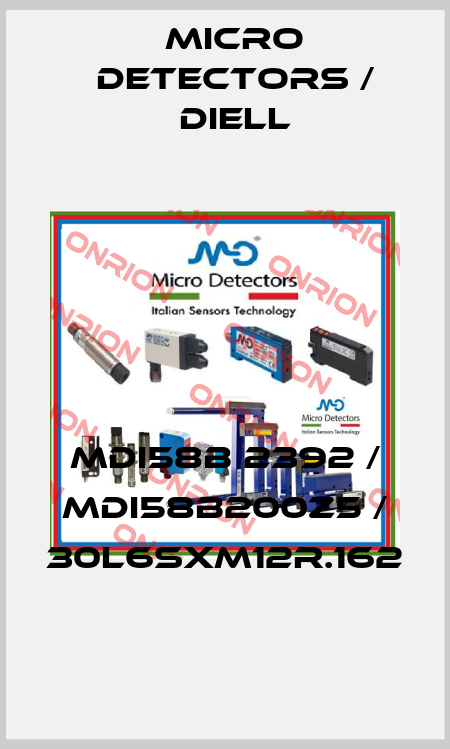 MDI58B 2392 / MDI58B200Z5 / 30L6SXM12R.162
 Micro Detectors / Diell