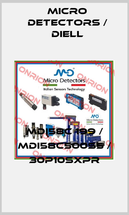 MDI58C 199 / MDI58C500S5 / 30P10SXPR
 Micro Detectors / Diell