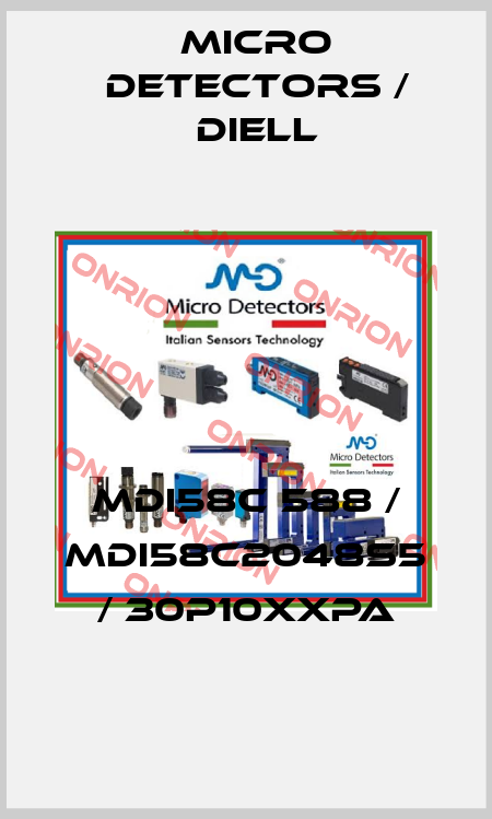 MDI58C 588 / MDI58C2048S5 / 30P10XXPA
 Micro Detectors / Diell