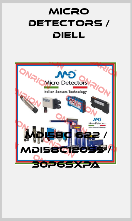 MDI58C 622 / MDI58C120S5 / 30P6SXPA
 Micro Detectors / Diell