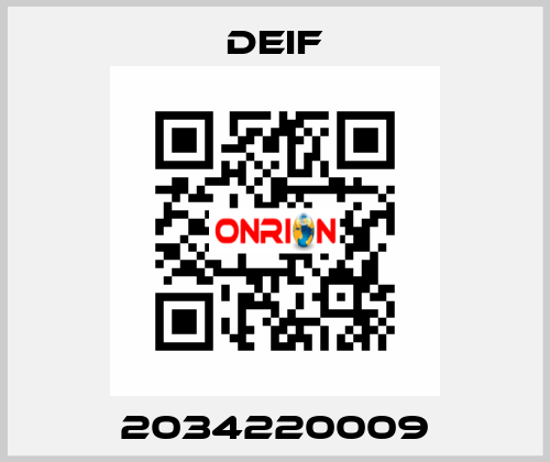 2034220009 Deif