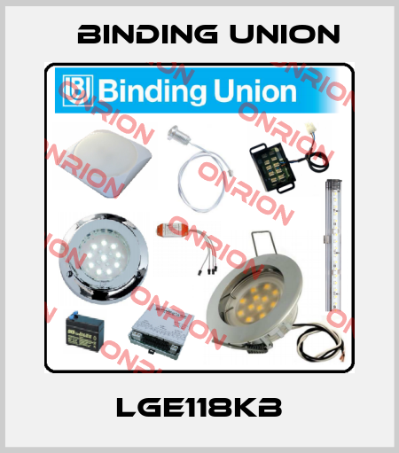 LGE118KB Binding Union