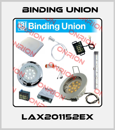 LAX201152EX Binding Union