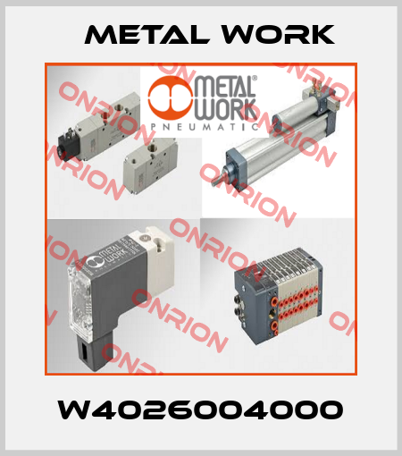 W4026004000 Metal Work