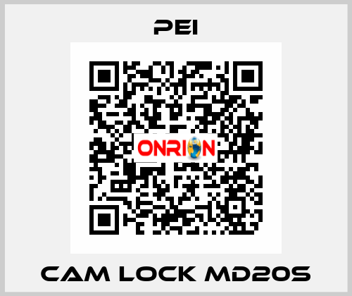 Cam lock MD20S Pei