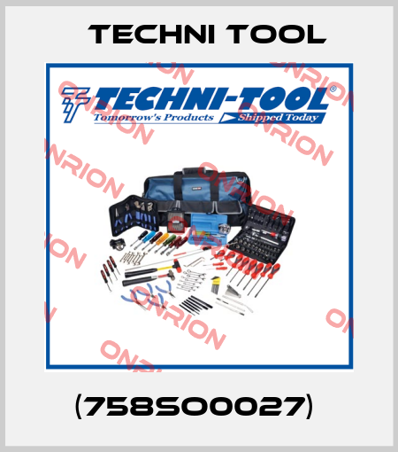 (758SO0027)  Techni Tool