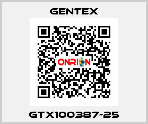 GTX100387-25 Gentex