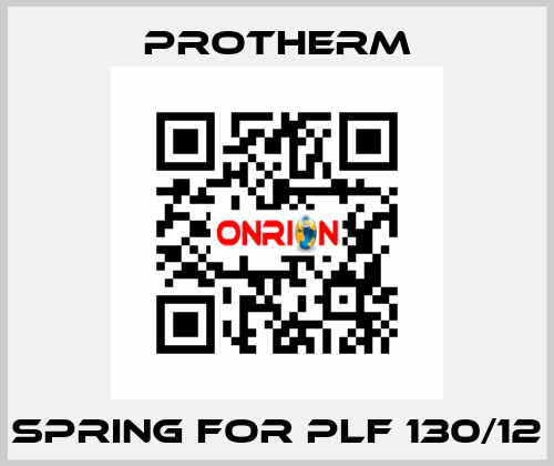 Spring For PLF 130/12 PROTHERM