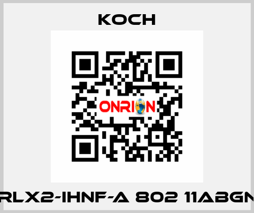 RLX2-IHNF-A 802 11ABGN KOCH