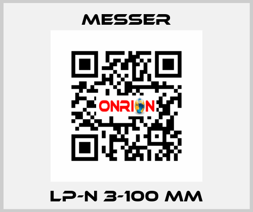 LP-N 3-100 mm Messer